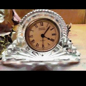 Godinger Crystal Clock